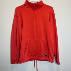 Vans Versa Quarter Zip DX Sweatshirt Size Large
